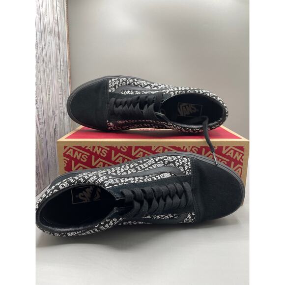 Vans Off The Wall Old School like new Men’s 10 - Picture 4 of 11